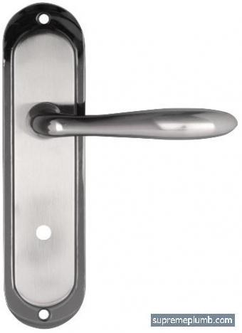 Versailles Lever Bathroom Satin Black Nickel